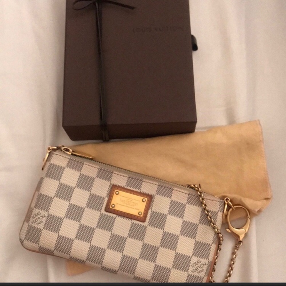 Mills damier azur pochette
